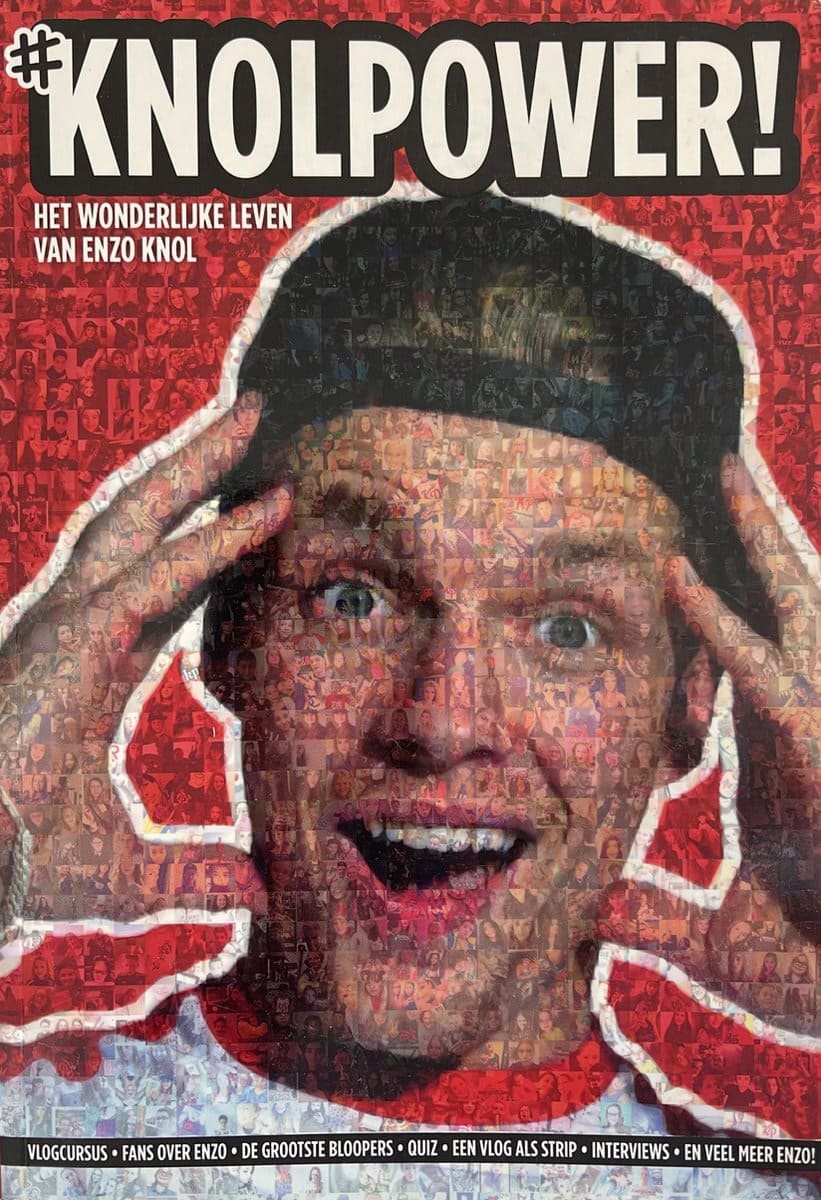 photo du livre d'Enzo Knol intitulé Knolopower !