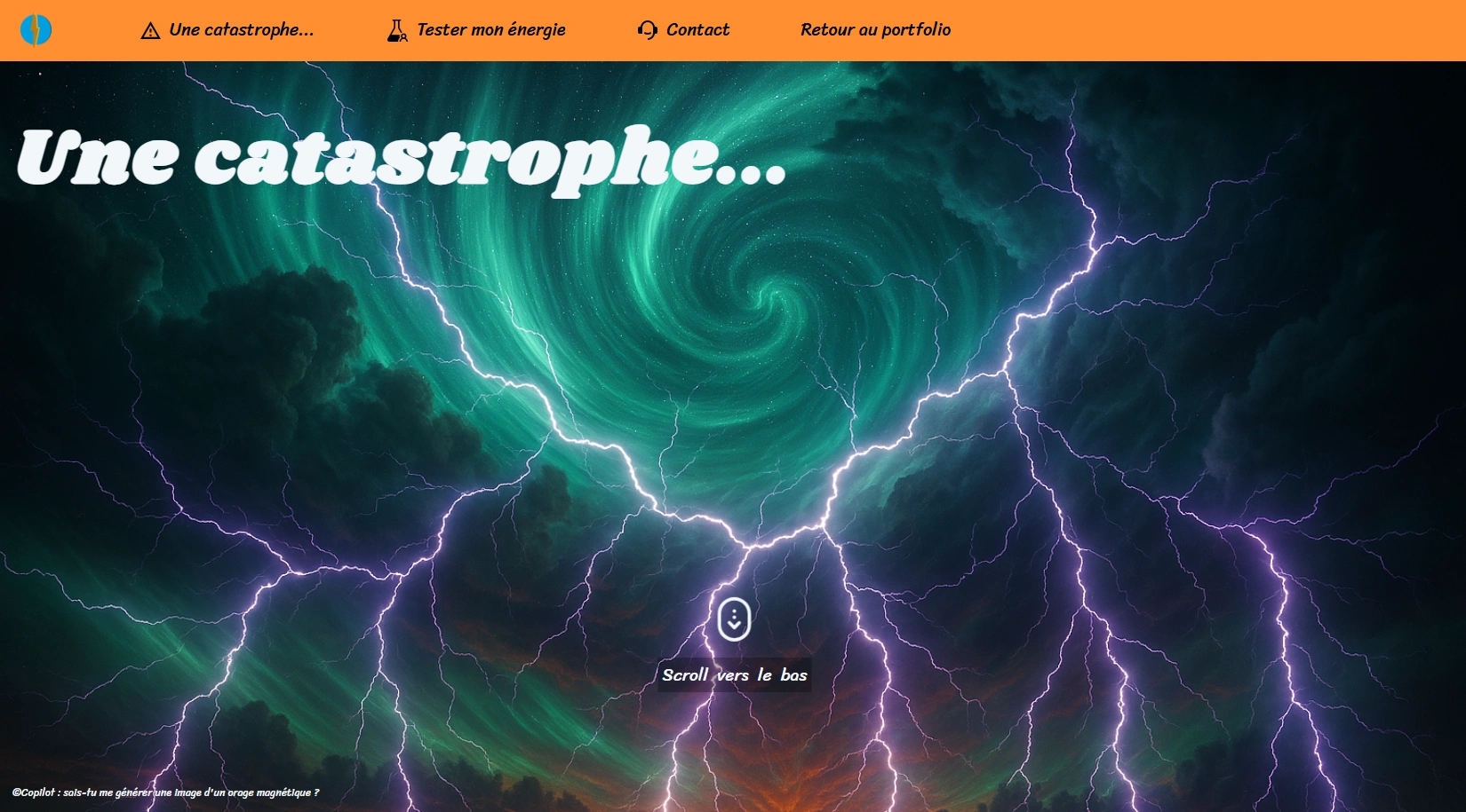 image de l'acceuil du projet de Design Fiction