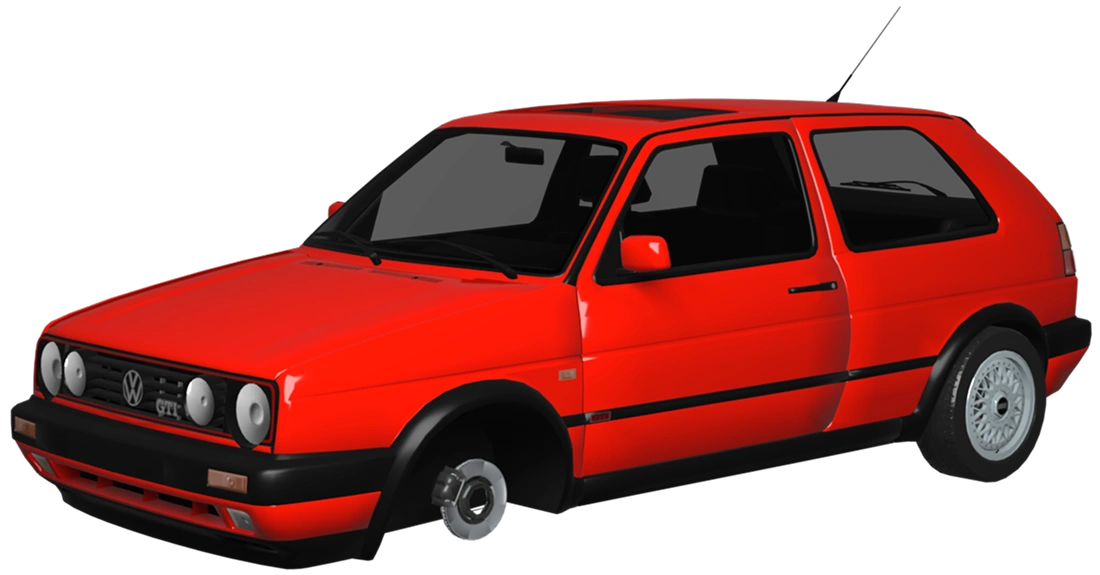 1992 Volkswagen Golf GTI Mk2 by Ddiaz Design