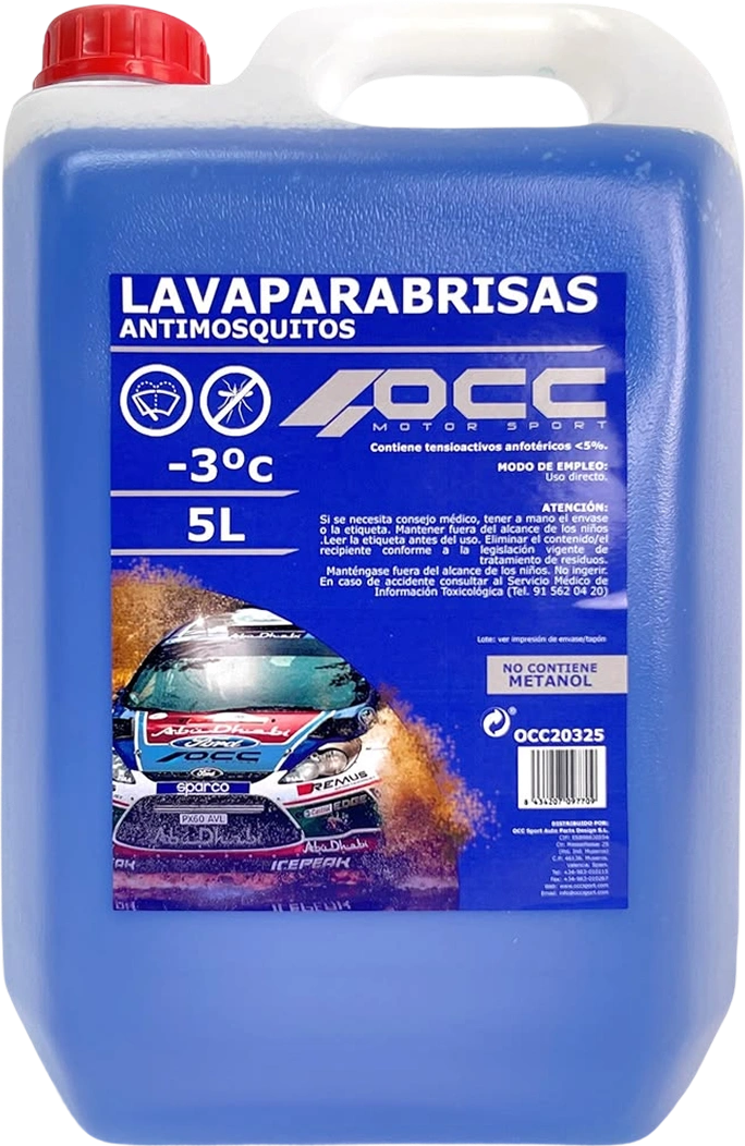 Bidon de liquide de lave glace